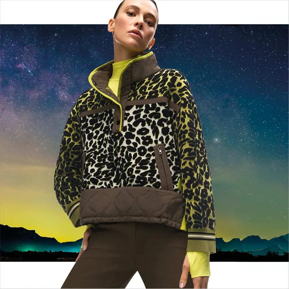 ２０２５春夏 売れ筋商品|||マーク・ケイン ＭＡＲＣ ＣＡＩＮ ブラウス プリント柄 MARC CAIN 2025春夏 マーク・ケイン MARC CAIN
